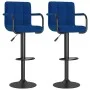 Küchenhocker 2 Stück blauer Stoff von , Küchenhocker - Ref: Foro24-334639, Preis: 132,69 €, Rabatt: %