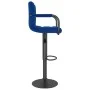 Kitchen stools 2 units blue fabric by , Kitchen stools - Ref: Foro24-334639, Price: 132,69 €, Discount: %