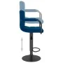 Kitchen stools 2 units blue fabric by , Kitchen stools - Ref: Foro24-334639, Price: 132,69 €, Discount: %