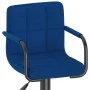 Kitchen stools 2 units blue fabric by , Kitchen stools - Ref: Foro24-334639, Price: 132,69 €, Discount: %