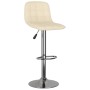 Taburetes de cocina 2 unidades tela crema de , Taburetes de cocina - Ref: Foro24-333947, Precio: 132,42 €, Descuento: %