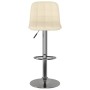 Taburetes de cocina 2 unidades tela crema de , Taburetes de cocina - Ref: Foro24-333947, Precio: 132,42 €, Descuento: %