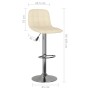 Taburetes de cocina 2 unidades tela crema de , Taburetes de cocina - Ref: Foro24-333947, Precio: 132,42 €, Descuento: %