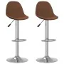 Küchenhocker, 2 Stück, brauner Stoff von , Küchenhocker - Ref: Foro24-333384, Preis: 97,09 €, Rabatt: %