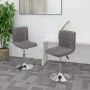 Sillas de comedor giratorias 2 unidades tela gris taupe de , Sillas de comedor - Ref: Foro24-334218, Precio: 108,74 €, Descue...