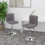 Swivel dining chairs 2 units in gray taupe fabric by , dining chairs - Ref: Foro24-334218, Price: 109,84 €, Discount: %