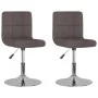 Drehstühle für Esszimmer, 2 Stück, Stoff in Grau-Taupe. von , Essstühle - Ref: Foro24-334218, Preis: 108,74 €, Rabatt: %