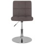 Swivel dining chairs 2 units in gray taupe fabric by , dining chairs - Ref: Foro24-334218, Price: 109,84 €, Discount: %