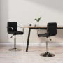 Drehbare Esszimmerstühle, 2 Stück, Kunstleder, Schwarz. von , Essstühle - Ref: Foro24-334574, Preis: 127,41 €, Rabatt: %