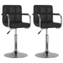 Drehbare Esszimmerstühle, 2 Stück, Kunstleder, Schwarz. von , Essstühle - Ref: Foro24-334574, Preis: 127,41 €, Rabatt: %