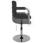 Drehbare Esszimmerstühle, 2 Stück, Kunstleder, Schwarz. von , Essstühle - Ref: Foro24-334574, Preis: 125,97 €, Rabatt: %