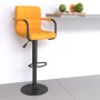 Taburete de cocina de tela amarillo mostaza de , Taburetes de cocina - Ref: Foro24-334632, Precio: 89,18 €, Descuento: %