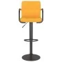 Mustard yellow fabric kitchen stool by , Kitchen stools - Ref: Foro24-334632, Price: 87,74 €, Discount: %
