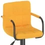 Gelber Senfgewebe-Küchenhocker von , Küchenhocker - Ref: Foro24-334632, Preis: 87,76 €, Rabatt: %