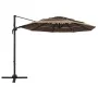 4-stufiger Sonnenschirm mit taupegrauem Aluminiummast 3x3 m von vidaXL, Sonnenschirme - Ref: Foro24-313831, Preis: 195,22 €, ...