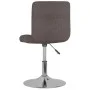 Drehbare Esszimmerstühle, 4 Stück, Stoff in Taupe-Farbe. von , Essstühle - Ref: Foro24-3087457, Preis: 205,24 €, Rabatt: %