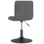 Dunkelgraues Samt-Drehstuhles für Esszimmer von , Essstühle - Ref: Foro24-3087504, Preis: 90,18 €, Rabatt: %
