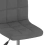 Dunkelgraues Samt-Drehstuhles für Esszimmer von , Essstühle - Ref: Foro24-3087504, Preis: 90,18 €, Rabatt: %