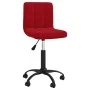 Silla de comedor giratoria de terciopelo vino tinto de , Sillas de comedor - Ref: Foro24-3087602, Precio: 75,30 €, Descuento: %