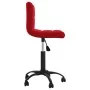 Silla de comedor giratoria de terciopelo vino tinto de , Sillas de comedor - Ref: Foro24-3087602, Precio: 75,30 €, Descuento: %