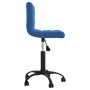 Drehbarer Esszimmerstuhl aus blauem Samt von , Essstühle - Ref: Foro24-3087600, Preis: 100,01 €, Rabatt: %