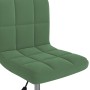 Silla de comedor giratoria de terciopelo verde oscuro de , Sillas de comedor - Ref: Foro24-3087599, Precio: 88,31 €, Descuent...