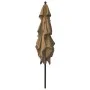 3-level umbrella with a taupe grey aluminum pole 2.5x2.5 m by vidaXL, Umbrellas - Ref: Foro24-313839, Price: 80,63 €, Discoun...