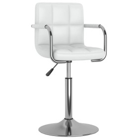 Weißer Kunstleder-Esszimmerstuhl von , Essstühle - Ref: Foro24-3087906, Preis: 92,76 €, Rabatt: %