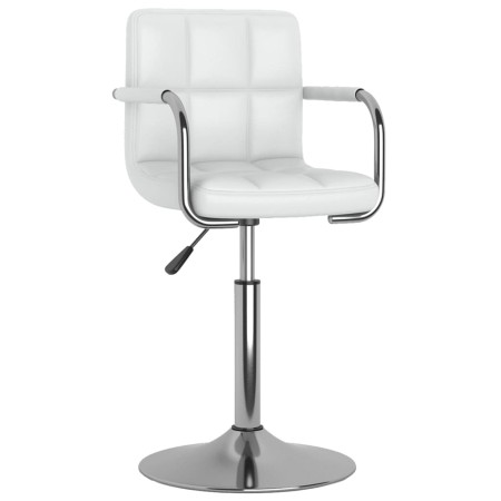 Weißer Kunstleder-Esszimmerstuhl von , Essstühle - Ref: Foro24-3087906, Preis: 92,76 €, Rabatt: %