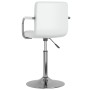 Weißer Kunstleder-Esszimmerstuhl von , Essstühle - Ref: Foro24-3087906, Preis: 92,76 €, Rabatt: %