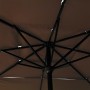 3-stöckiger Regenschirm mit taupegrauer Aluminiumstange 2,5x2,5 m von vidaXL, Sonnenschirme - Ref: Foro24-313839, Preis: 80,6...