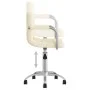 Drehbarer Esszimmerstuhl aus cremefarbenem Stoff von , Essstühle - Ref: Foro24-3087971, Preis: 89,42 €, Rabatt: %