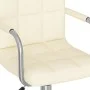 Drehbarer Esszimmerstuhl aus cremefarbenem Stoff von , Essstühle - Ref: Foro24-3087971, Preis: 89,42 €, Rabatt: %