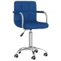Drehbarer Esszimmerstuhl aus blauem Stoff von , Essstühle - Ref: Foro24-3087973, Preis: 82,15 €, Rabatt: %