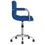 Blue fabric swivel dining chair by , dining chairs - Ref: Foro24-3087973, Price: 82,27 €, Discount: %
