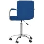 Drehbarer Esszimmerstuhl aus blauem Stoff von , Essstühle - Ref: Foro24-3087973, Preis: 82,15 €, Rabatt: %