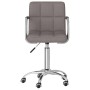 Drehbarer Esszimmerstuhl aus grauem Mottostoff von , Essstühle - Ref: Foro24-3087978, Preis: 93,16 €, Rabatt: %