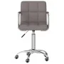 Drehbarer Esszimmerstuhl aus grauem Mottostoff von , Essstühle - Ref: Foro24-3087978, Preis: 92,38 €, Rabatt: %