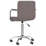 Drehbarer Esszimmerstuhl aus grauem Mottostoff von , Essstühle - Ref: Foro24-3087978, Preis: 93,16 €, Rabatt: %