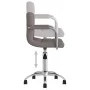 Drehbarer Esszimmerstuhl aus grauem Mottostoff von , Essstühle - Ref: Foro24-3087978, Preis: 92,38 €, Rabatt: %