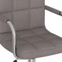 Drehbarer Esszimmerstuhl aus grauem Mottostoff von , Essstühle - Ref: Foro24-3087978, Preis: 92,38 €, Rabatt: %