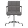 Drehbarer Esszimmerstuhl aus dunkelgrauem Stoff von , Essstühle - Ref: Foro24-3088063, Preis: 105,54 €, Rabatt: %