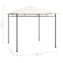 Cenador color crema 3x3x2,7 m 180 g/m² de vidaXL, Carpas y cenadores - Ref: Foro24-313918, Precio: 185,28 €, Descuento: %