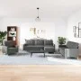 4-piece dark gray fabric sofa set with ottoman by , Sofas - Ref: Foro24-3278296, Price: 637,46 €, Discount: %