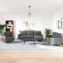 Sofagarnitur mit Fußhocker, 4-teilig, dunkelgraues Stoff von , Sofas - Ref: Foro24-3278296, Preis: 679,89 €, Rabatt: %