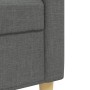Sofagarnitur mit Fußhocker, 4-teilig, dunkelgraues Stoff von , Sofas - Ref: Foro24-3278296, Preis: 679,89 €, Rabatt: %