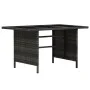 4-piece garden furniture set with gray synthetic rattan cushions by , Garden sets - Ref: Foro24-48143, Price: 707,73 €, Disco...