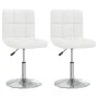 Dining chairs 2 units white synthetic leather by , dining chairs - Ref: Foro24-334179, Price: 120,71 €, Discount: %