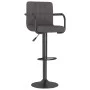 Taburete de cocina tela gris topo de , Taburetes de cocina - Ref: Foro24-334634, Precio: 84,57 €, Descuento: %