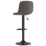 Dunkelgraues Samt-Küchenhocker von , Küchenhocker - Ref: Foro24-333981, Preis: 76,61 €, Rabatt: %